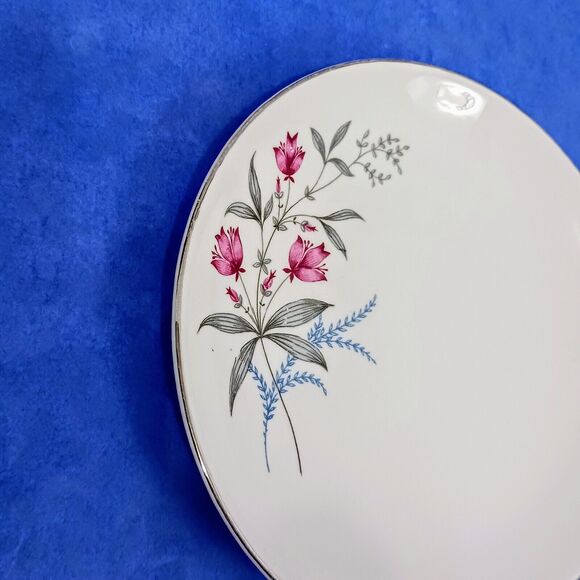 Royal Monarch China Fern Valley 6.5" Dessert Plate Holland MCM VNTG Replacement - Picture 6 of 16
